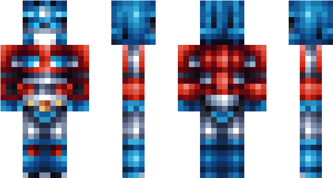 Shading Template Minecraft 1.8 (750x442), Png Download