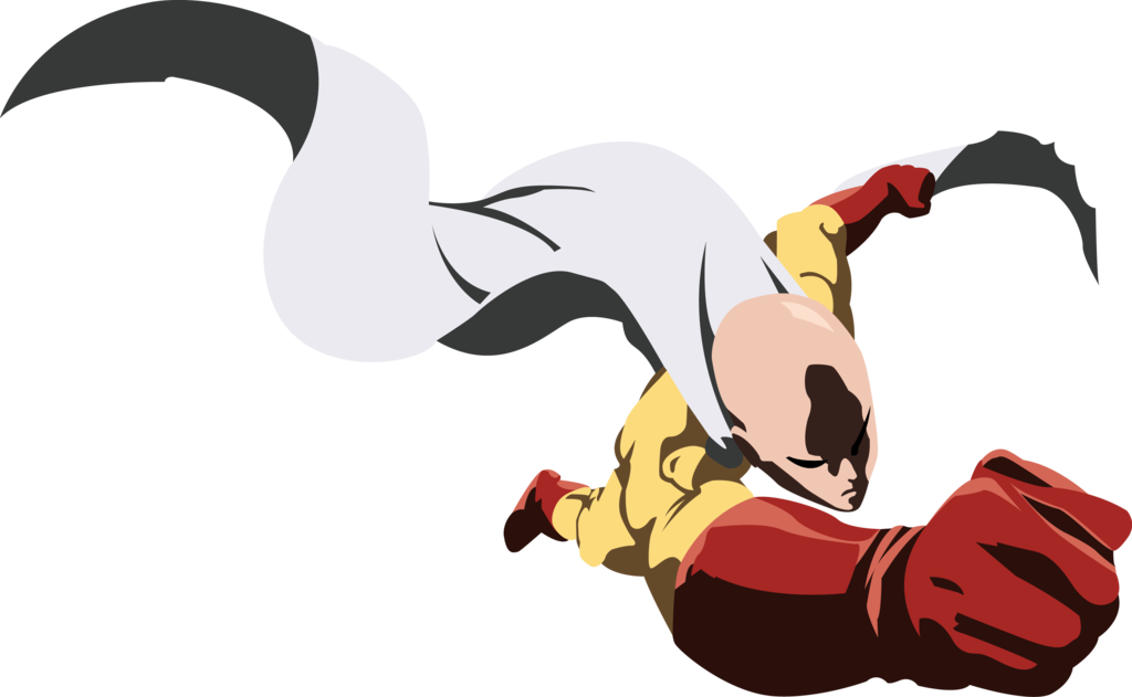 Saitama Punch Png - One Punch Man Png (1024x631), Png Download