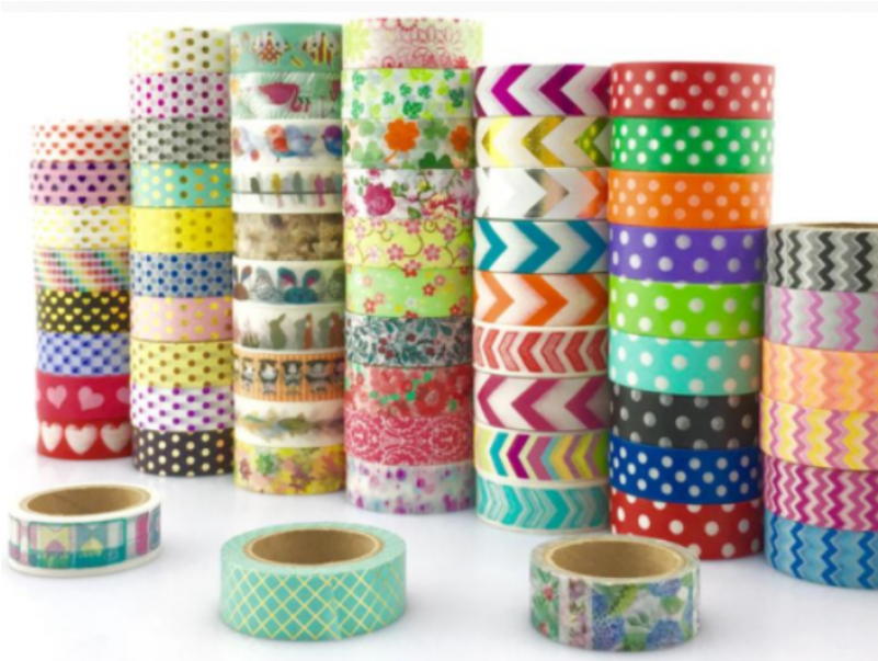 Decorative Custom Glitter Washi Tape - Washi (800x800), Png Download