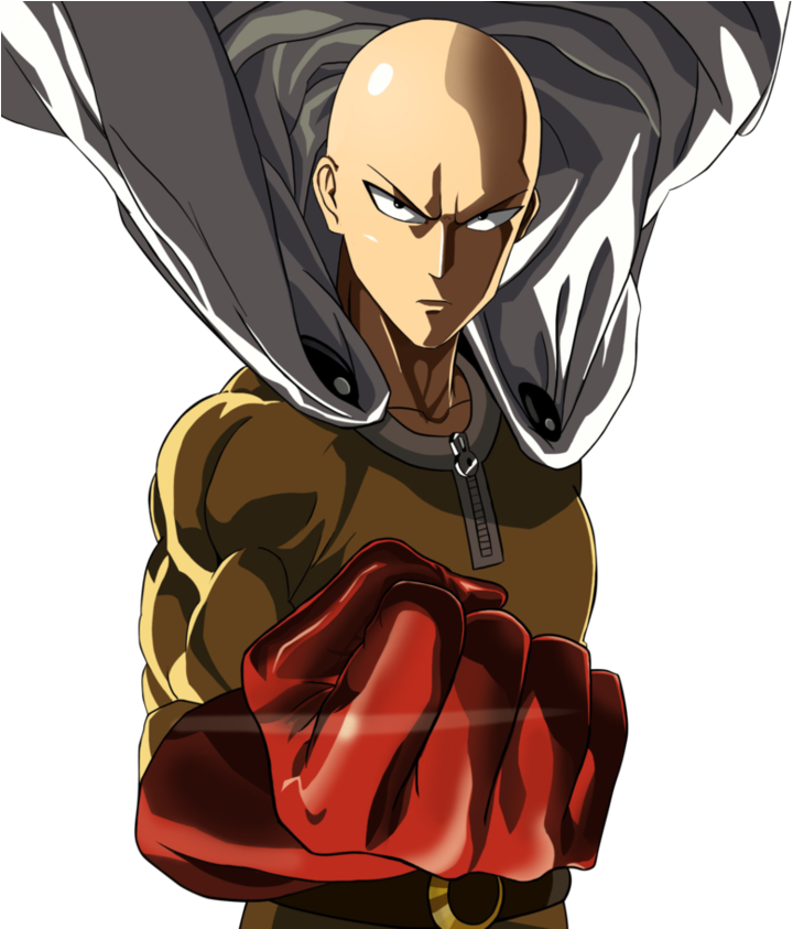 Saitama Png - One Punch Man (756x842), Png Download