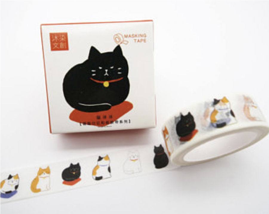 Cat Astronaut Tapes St. Pat's Cats Washi Trio Featuring (900x900), Png Download