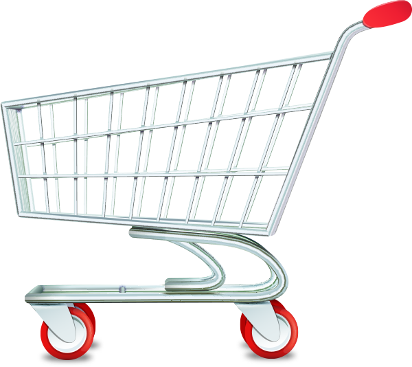 Shopping Cart (600x534), Png Download