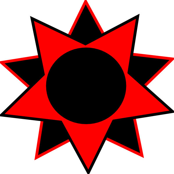 Stars Red Stars Png - Circle (599x600), Png Download