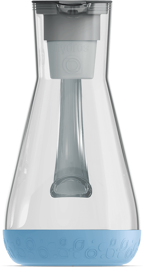 64 Oz Pitcher Pale Blue With Filter - Blue (1250x1250), Png Download