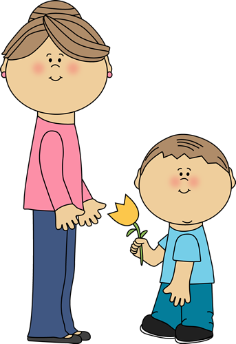 Mother Clipart Png - Happy Mothers Day Son (343x500), Png Download