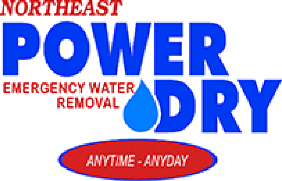 Water Damage Restoration - Northeast Power Dry (1300x682), Png Download
