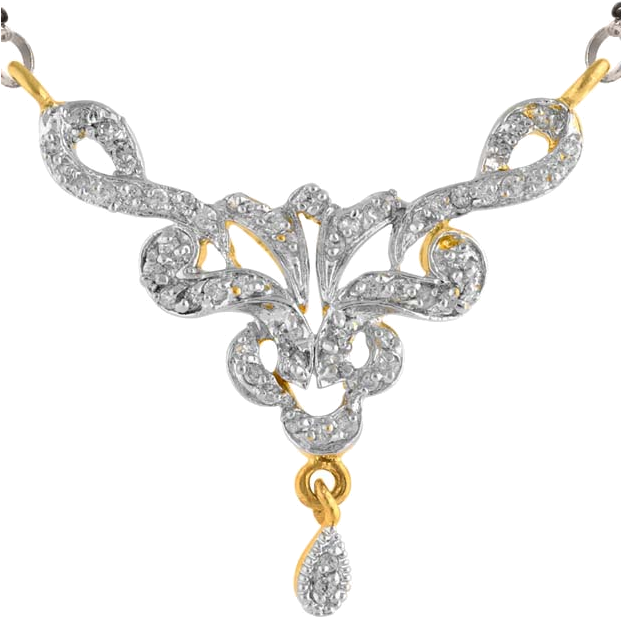 Angel Wing Cross Necklace (620x726), Png Download