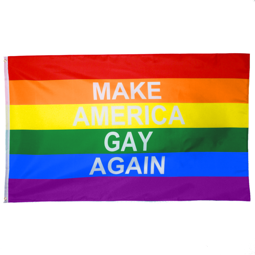 Original "make America Gay Again" Anti Hate, Pro Equality (1000x1000), Png Download