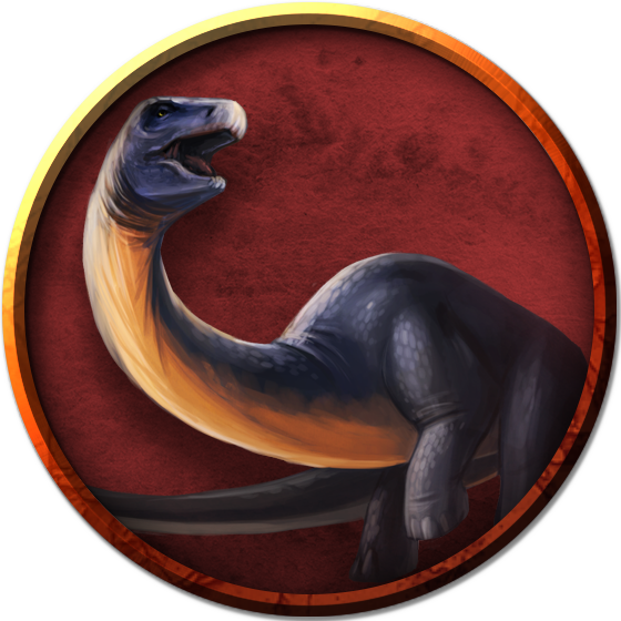 Brontosaurus - Illustration (560x560), Png Download