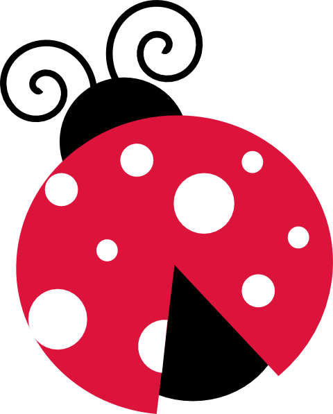 Cartoon Ladybug Cliparts - Clip Art Lady Bug (480x597), Png Download