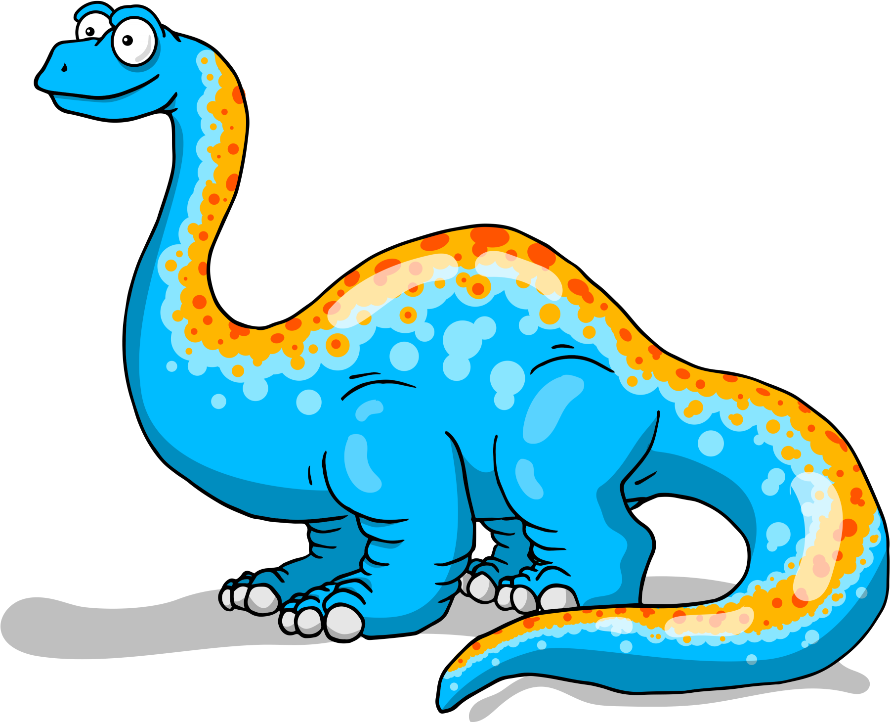 Banner Kids Dinosaur T Shirt - Brontosaurus For Kids (1800x1800), Png Download