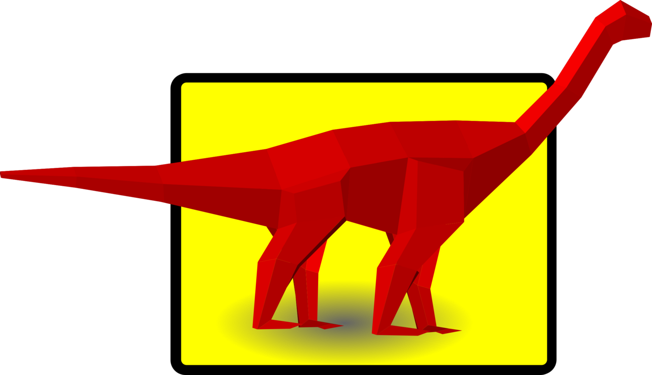 Apatosaurus Diplodocus Brontosaurus Stegosaurus Reptile - Brontosaurus (1304x750), Png Download