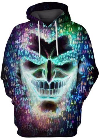 3d Skull Hoodie - Hoodie (500x500), Png Download