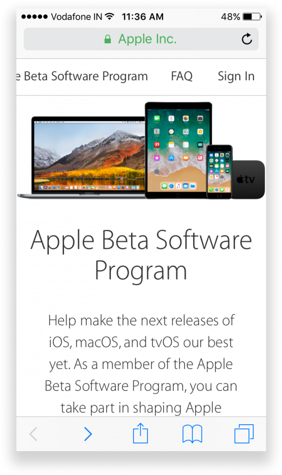 Ios 11 Public Beta - 15-inch Macbook Pro - Silver - Apple - Mjlq2zp/a (576x1024), Png Download