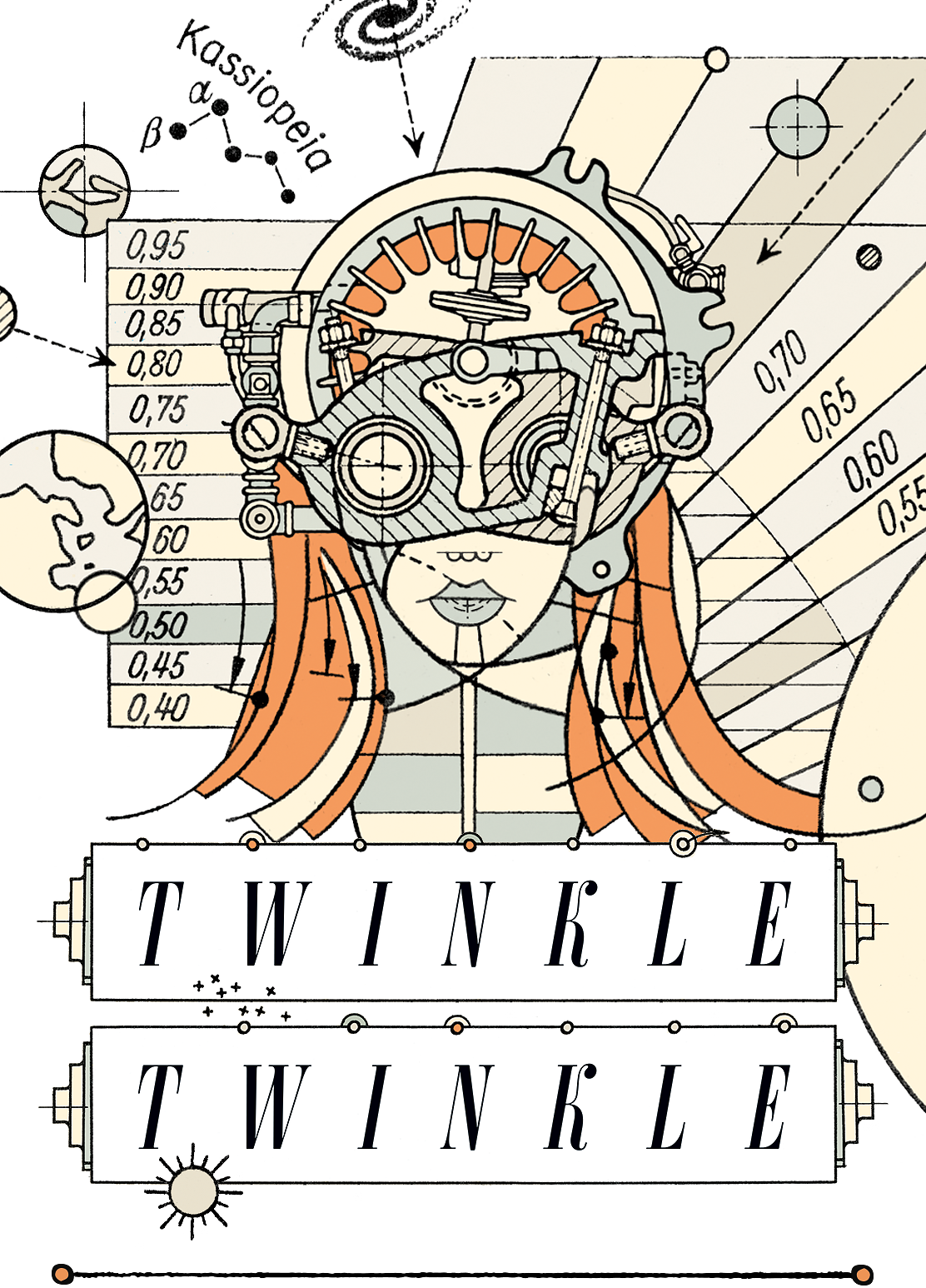 Scroll Down - Scifiq (1112x1546), Png Download