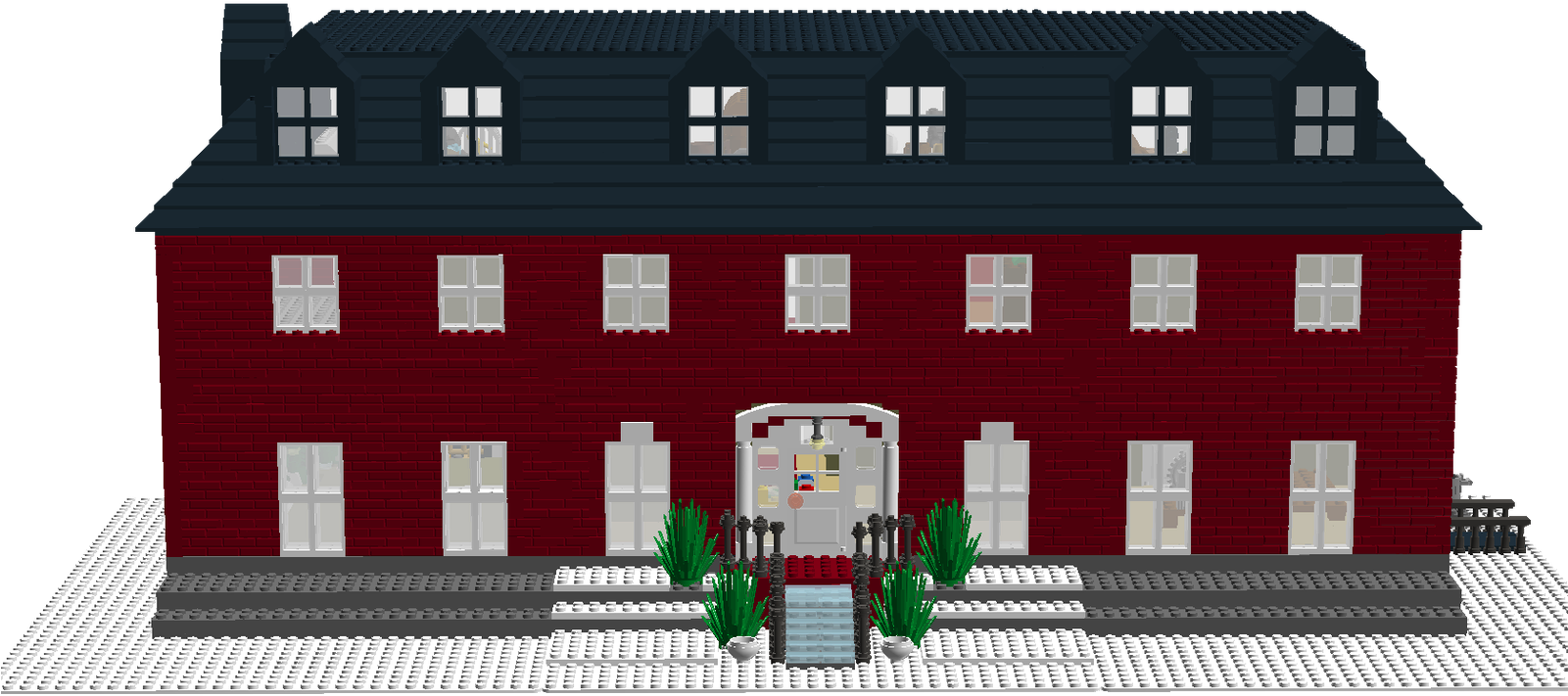 Home Alone Mccallister House - Lego Home Alone House (1600x830), Png Download