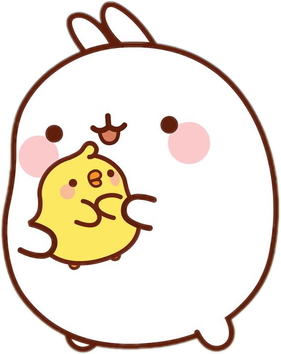 Image Result For Molang Cute Kawaii Cute, Kawaii Anime, - Molang And Piu Piu (molang) [book] (561x707), Png Download