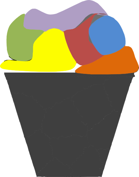 Download Laundry Basket Icon - Laundry Basket Clipart Png (468x594), Png Download