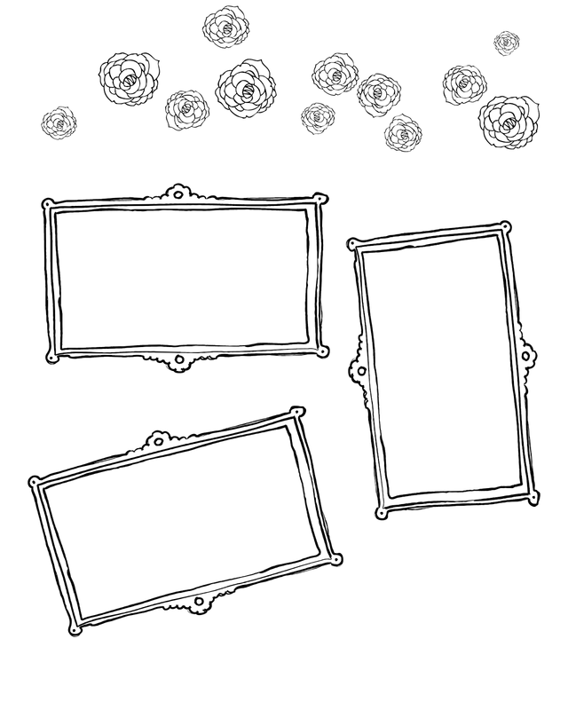 10 Free Png Doodle Frame Blog Boards - Blog (640x800), Png Download