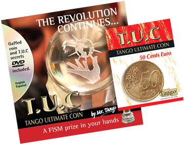 Tango Ultimate Coin W/dvd 50 Cent Euro By Tango Magic - Tuc Tango (400x400), Png Download
