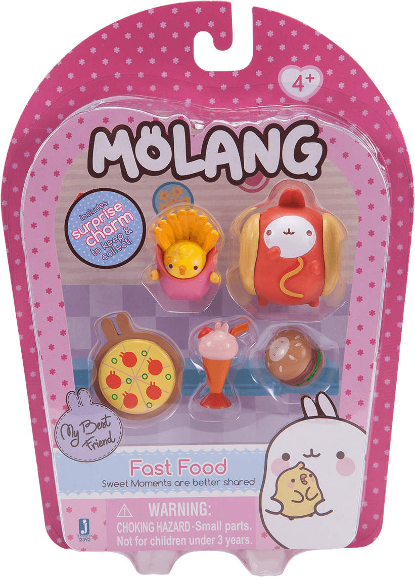 Fast Food Molang Theme Pack - Molang Hot Dog (1200x1200), Png Download