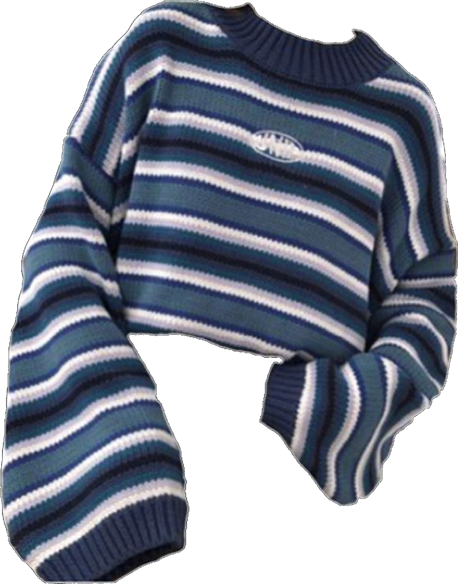 Pinterest Persimmon Clothes Png Clothing - Vintage Striped Sweater (2048x2043), Png Download