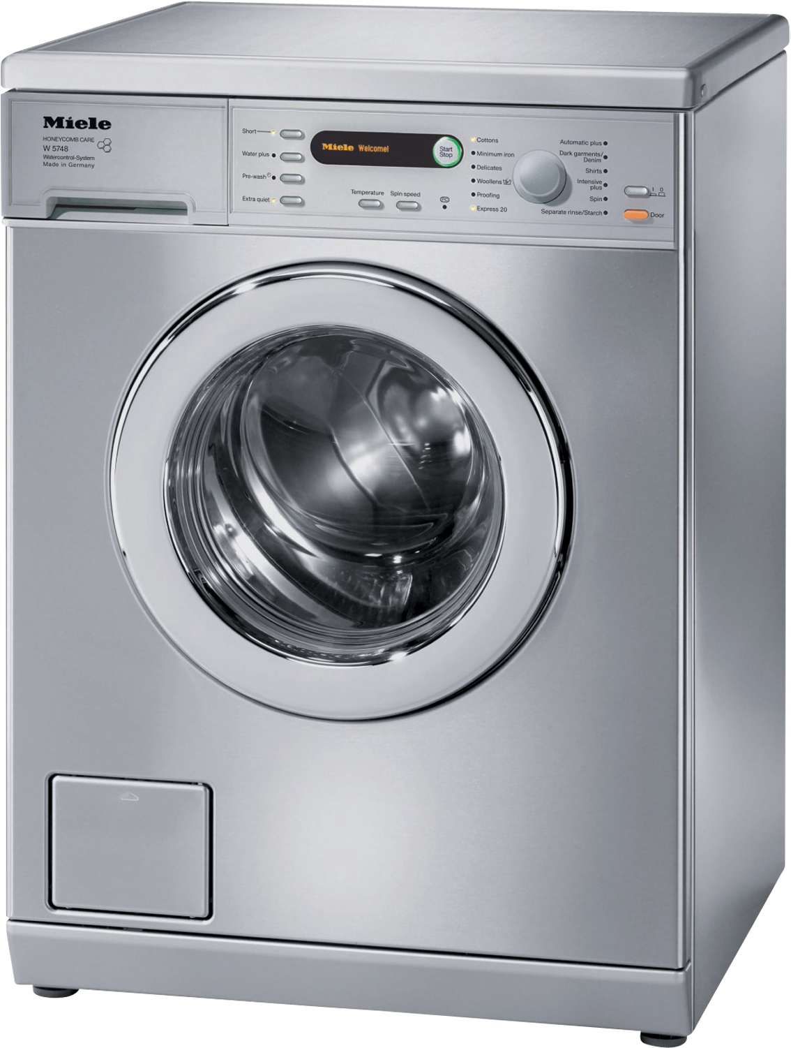 Image Freeuse Washing Machine Png Images - Miele Stainless Steel Washing Machine (1500x1500), Png Download