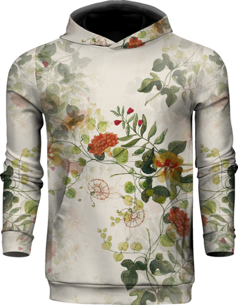 3d Cream Flowers Hoodie - Art Print: Still Life With Flowers, 1662 (469x600), Png Download