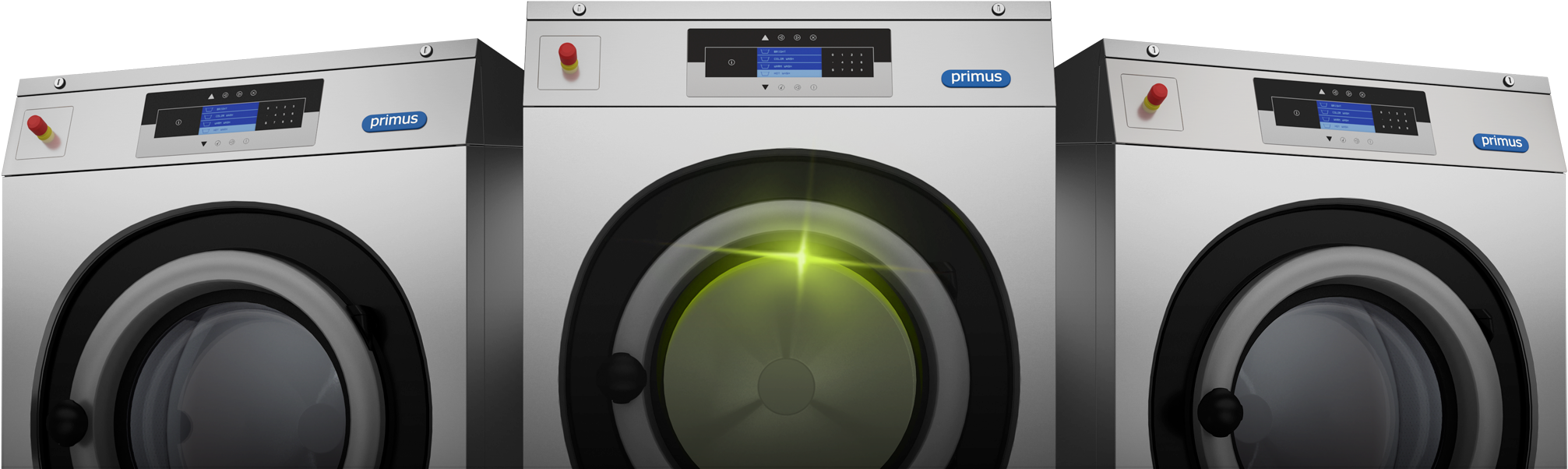 Coinamatic Commercial Laundry Provides Effective End - Clothes Dryer (2160x720), Png Download