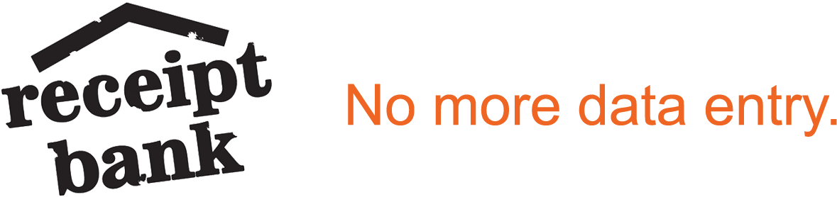 Receipt Bank Logo And Tag - Receipt Bank Logo Png (1220x340), Png Download