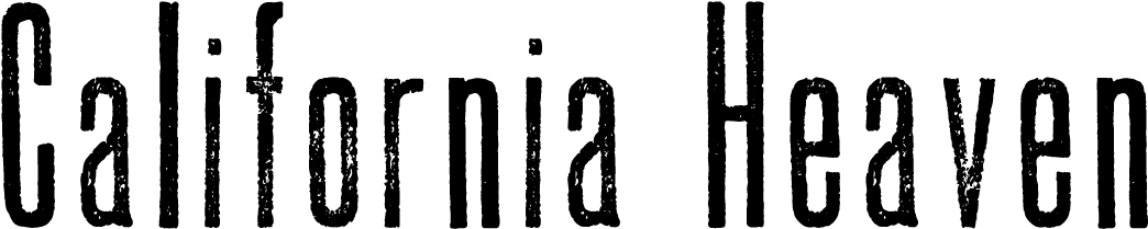 California Heaven Logo - Calligraphy (1200x313), Png Download