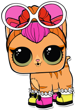 Lol Pets Neon Kitty (403x550), Png Download