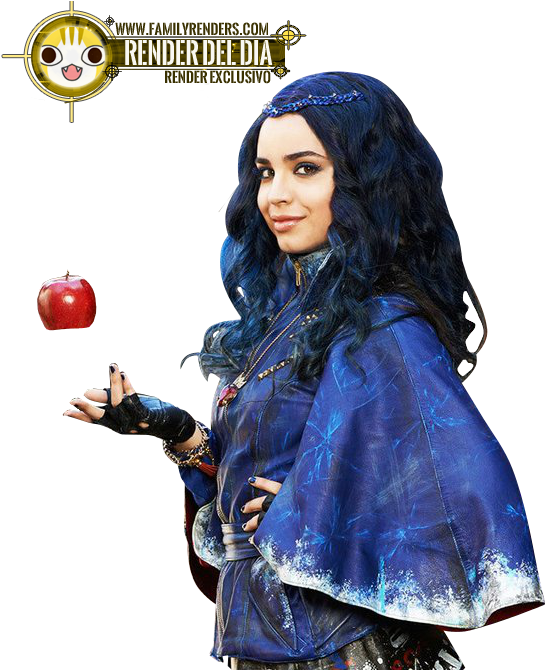 Descendientes Evie Png - Sofia Carson Descendientes Png (570x669), Png Download