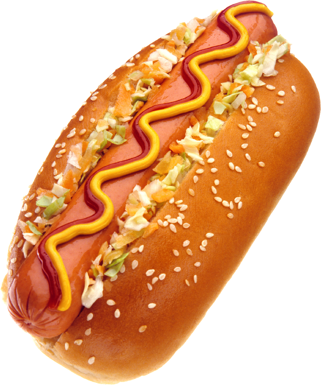 Hot Dogs Clipart Burger Hotdog - Hot Dog Hd Png (1094x1313), Png Download