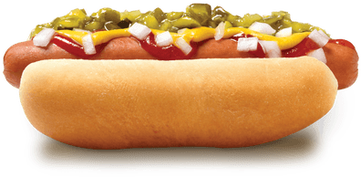 Clipart Transparent Stock Dog Top Transparent Png Stickpng - Hot Dog Png (400x400), Png Download