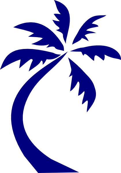 Palm Tree Svg Clip Arts 420 X 597 Px (420x597), Png Download