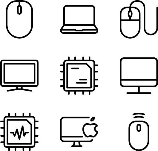 Desktop & Computers - Computer Icon Vector (600x564), Png Download