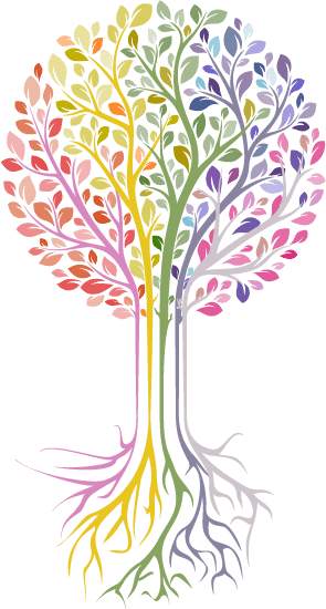 Descongelación De Los Polos) Están Ocurriendo, Pero - Colorful Tree Of Life - White Case - Ipad Mini (295x550), Png Download