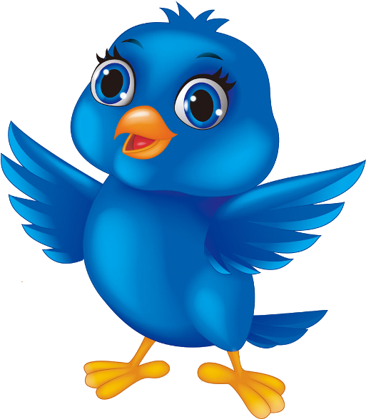 Baby Bird Clip Art Free - Cartoon Image Of Bird (600x600), Png Download