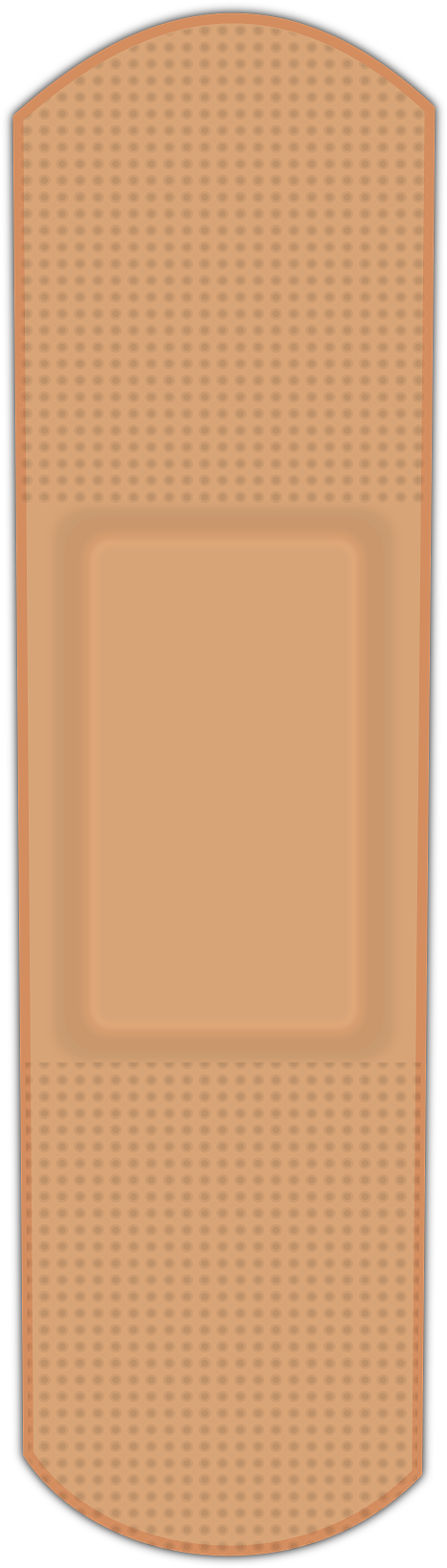 Vector Graphics - Wounds Bandage (500x1000), Png Download