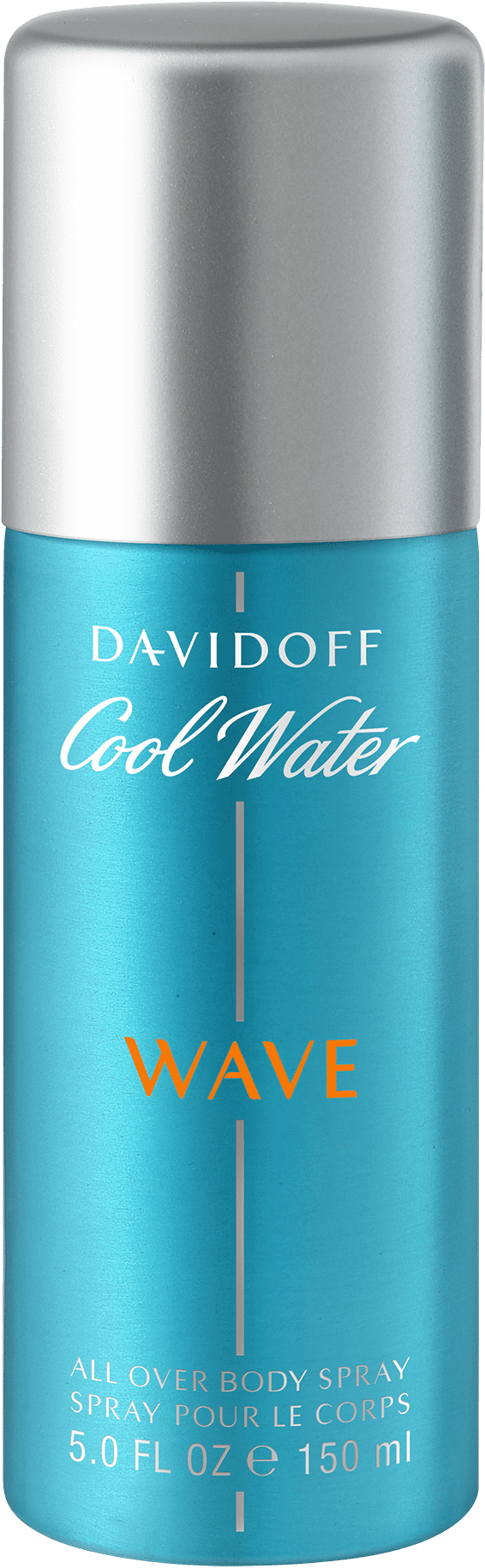 Davidoff Cool Water Wave Body Spray (2365x2365), Png Download