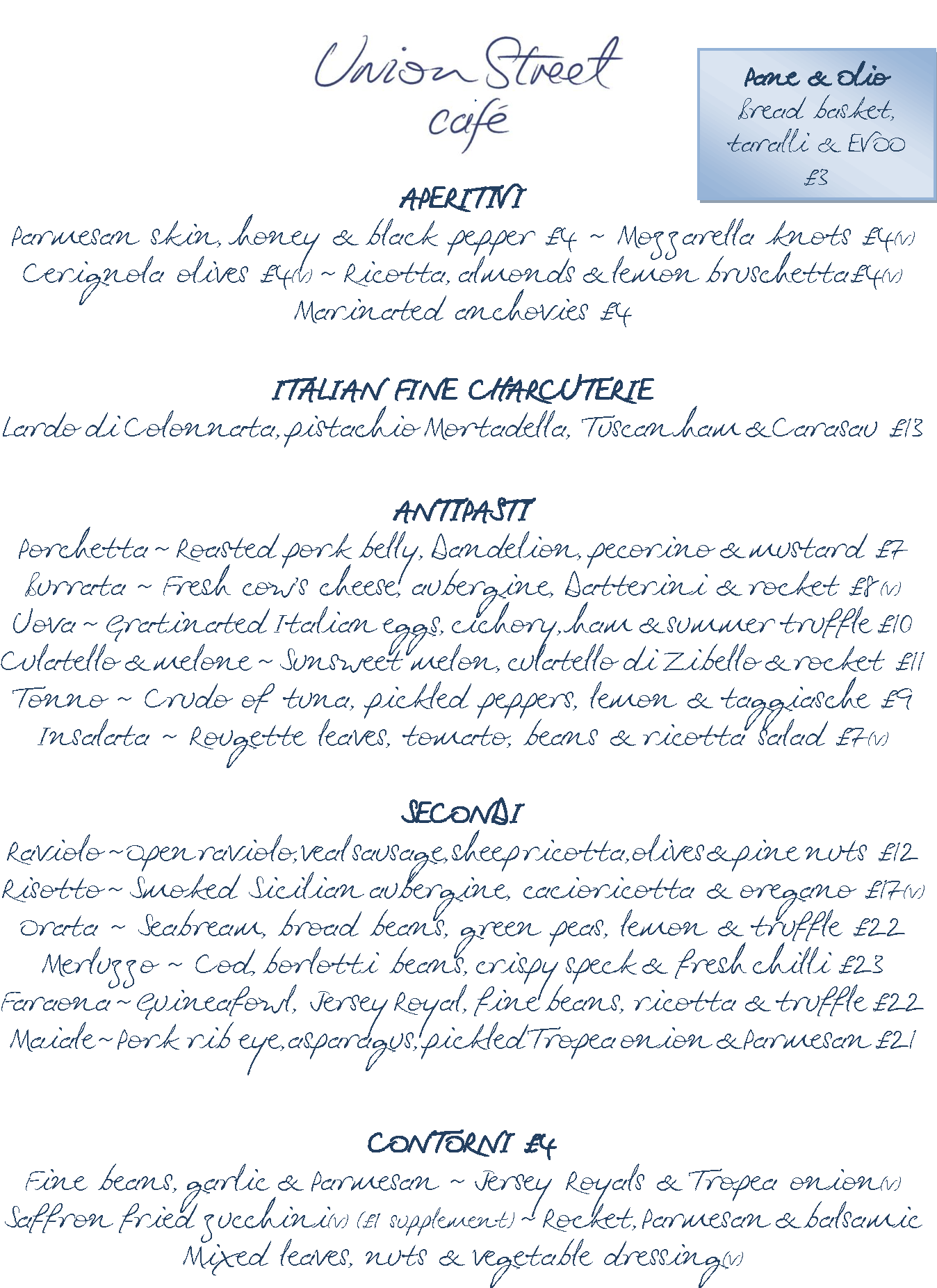 Download As Pdf - Union Street Café (1488x2105), Png Download
