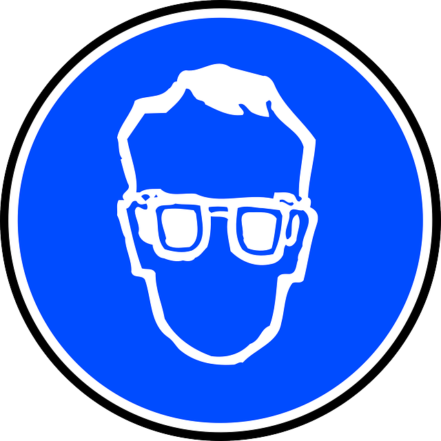 Eye, Symbol, Safety, Signs, Symbols, Protection - Safety Glasses Sign Png (640x640), Png Download