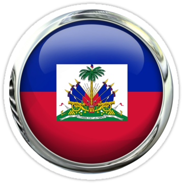 Taste Of Haiti - Haitian Flag Drawing (375x360), Png Download