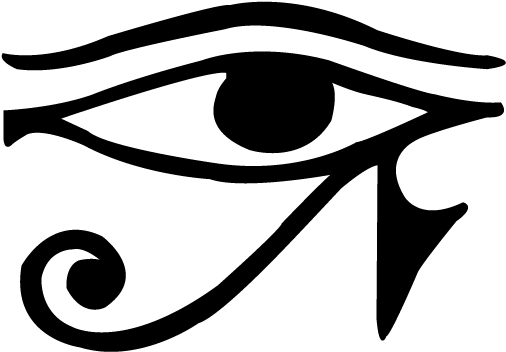Eye Of Horus Symbol Clip - Egypt Symbol Of War (506x352), Png Download