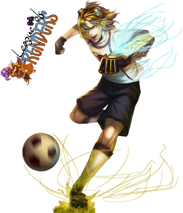 Pap135 Anime Picture Lol Scroll Paintings Fabric Painting (697x717), Png Download