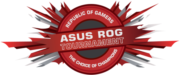 [e][h]asus Rog The Gd Invitational - Republic Of Gamers Logo (600x260), Png Download