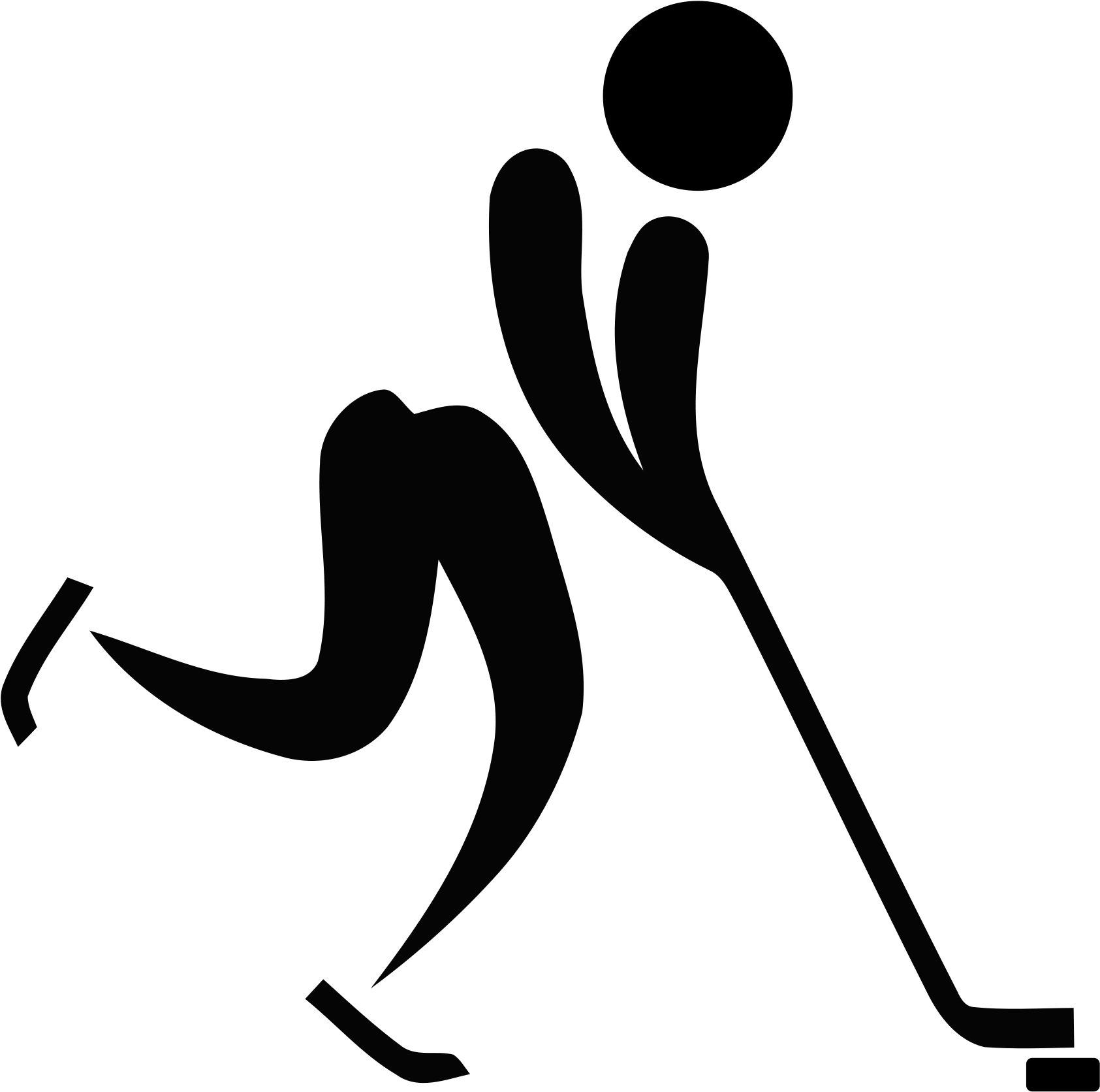 Olympics Vegas Odds - Ice Hockey Logo Olympic (2000x2000), Png Download