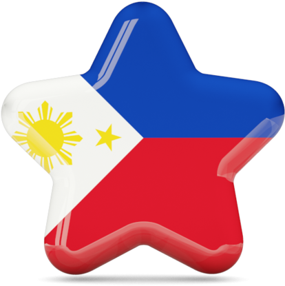 Glossy Star Flag Of Philippines - South Sudan Flag Icon (640x480), Png Download
