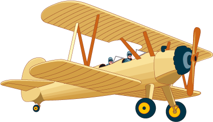 Free Library Vintage Airplane Vector Png Save Our Oceans - Vintage Airplane Vector Png (450x450), Png Download